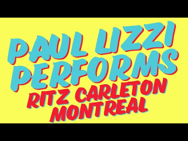 PAUL LIZZI PERFORMS HIS NEW SINGLE 'WIT YA' LIVE AT THE RITZ CARLTON HOTEL🔥